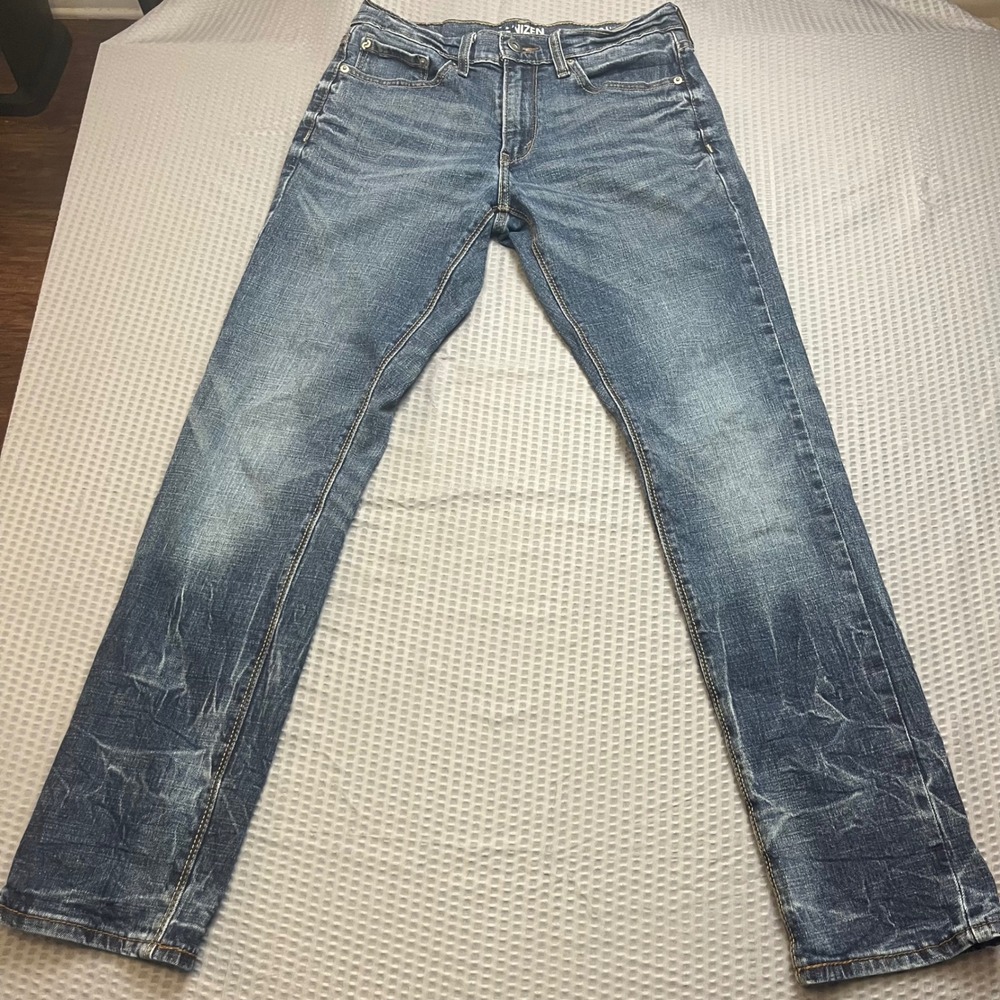 VAN HEUSEN Men's Regular Taper Fit Jeans Medium Wash W28 L30